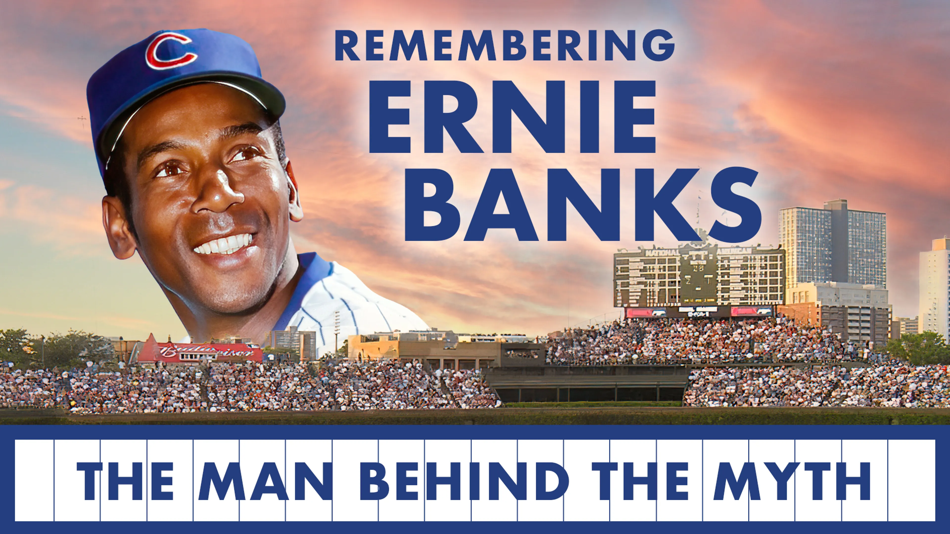 Remembering Ernie Banks poster